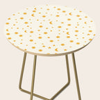 Moon Stars Pattern - Gold Side Table Gallery Image 2