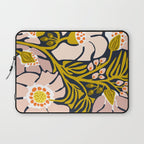 these flowers always fit - floral illustration Laptop Sleeve Gallery Image 1