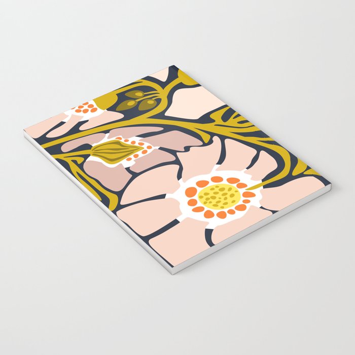 these flowers always fit - floral illustration Notebook Gallery Image 3