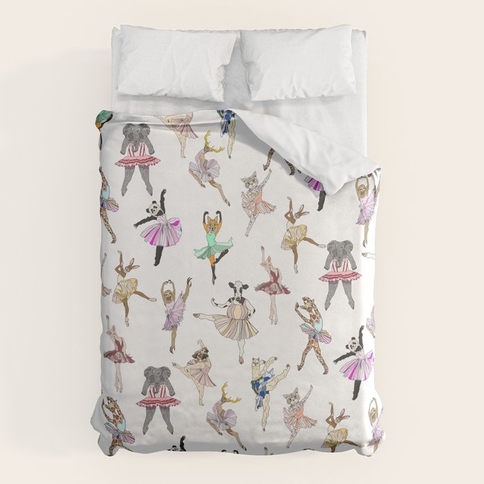 Animal Ballerinas Duvet Cover Gallery Image 6