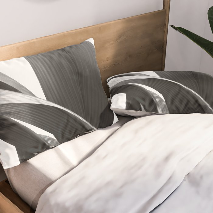 Banana Leaves Jungle Delight #2 #tropical #decor #art #society6 Pillow Sham Gallery Image 2