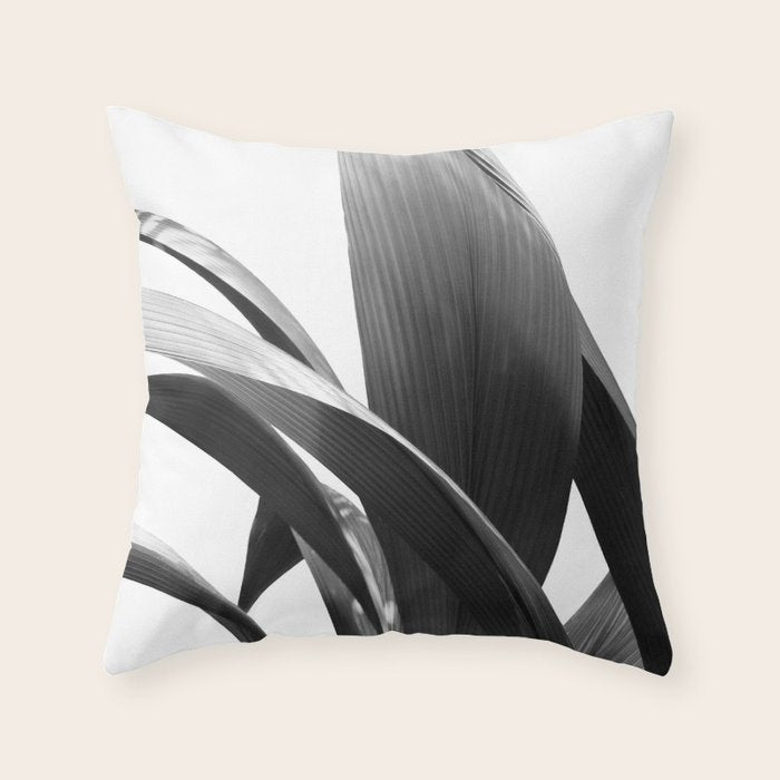 Banana Leaves Jungle Delight #2 #tropical #decor #art #society6 Throw Pillow Gallery Image 1