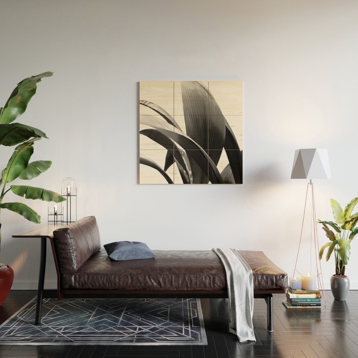 Banana Leaves Jungle Delight #2 #tropical #decor #art #society6 Wood Wall Art Gallery Image 2