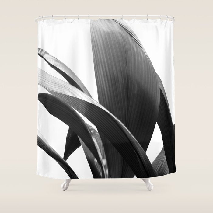 Banana Leaves Jungle Delight #2 #tropical #decor #art #society6 Shower Curtain Gallery Image 1