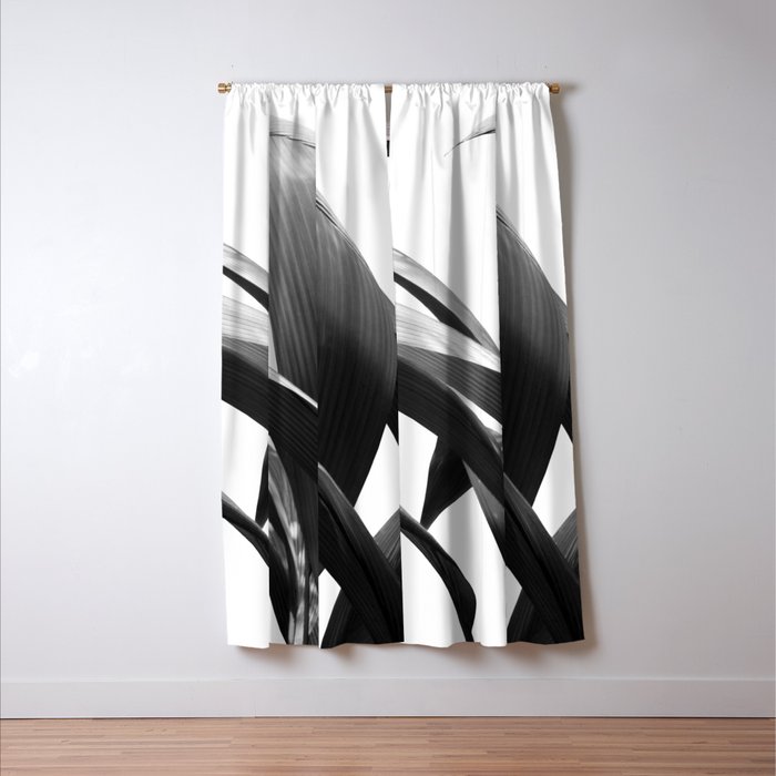 Banana Leaves Jungle Delight #2 #tropical #decor #art #society6 Window Curtain Gallery Image 3