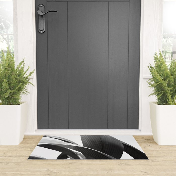 Banana Leaves Jungle Delight #2 #tropical #decor #art #society6 Welcome Mat Gallery Image 3