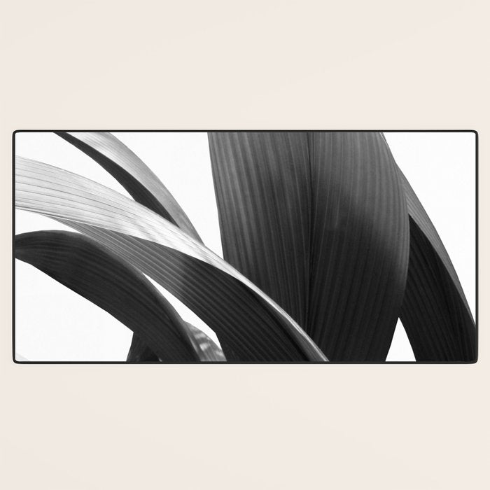 Banana Leaves Jungle Delight #2 #tropical #decor #art #society6 Desk Mat Gallery Image 3