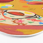 TEA AND FLOWERS AT HOME Bath Mat Gallery Image 3