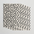 Squares / Black & White Pattern Wrapping Paper Gallery Image 3