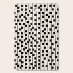 Squares / Black & White Pattern Cutting Board Gallery Image 1