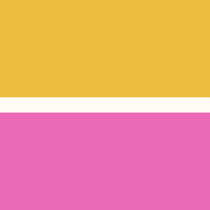 Color Block II Yellow Pink Coffee Mug Gallery Image 2