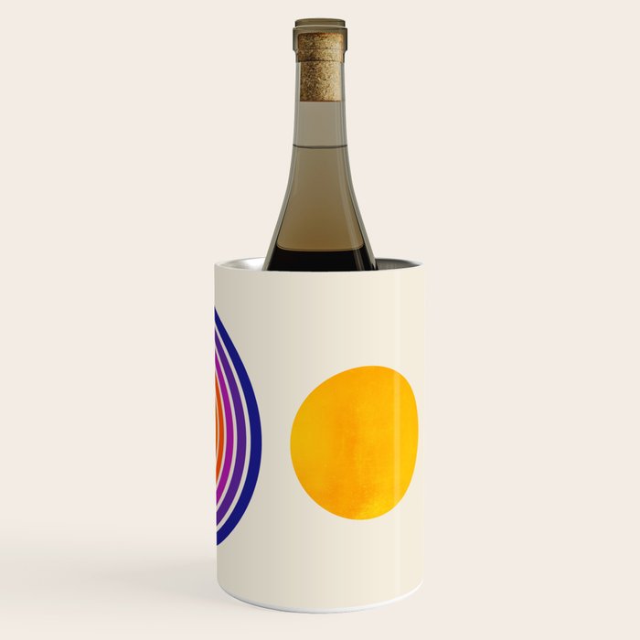 Rainbow Sun: Retro 80s Edition Wine Chiller Gallery Image 3