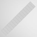 Boho Big Arrows in Grey Table Runner Gallery Image 3
