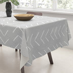 Boho Big Arrows in Grey Tablecloth Gallery Image 3