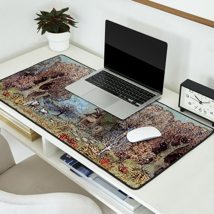 The Gardens of Astronomer Desk Mat Gallery Image 2