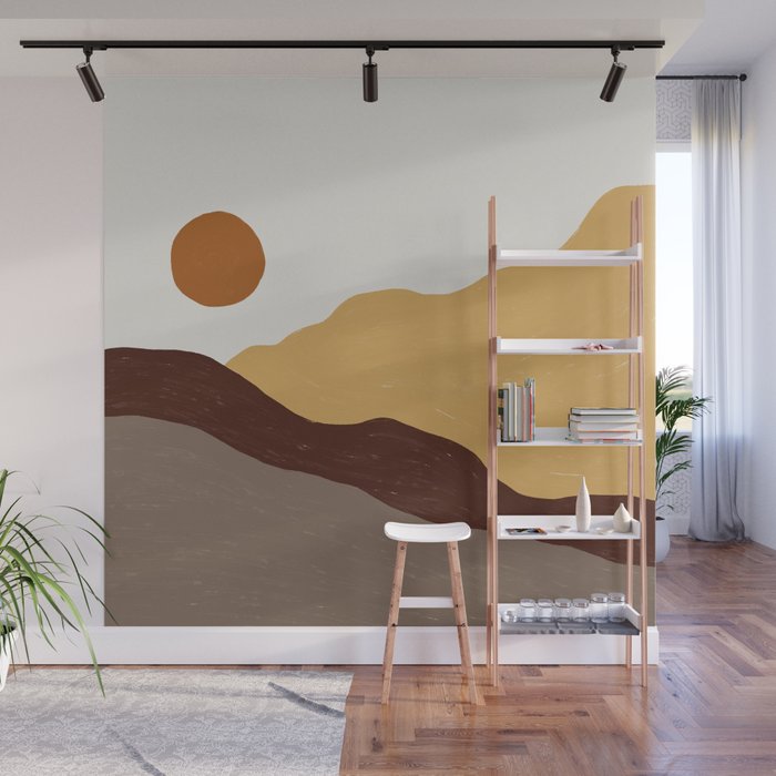 Acrylic Landscape #3 Wall Mural Gallery Image 1