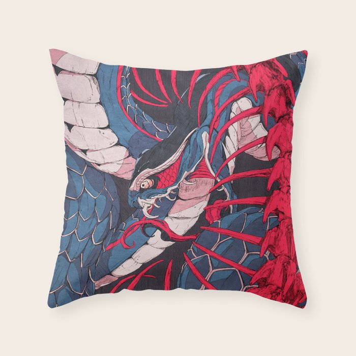 Ouroboros Throw Pillow Gallery Image 6
