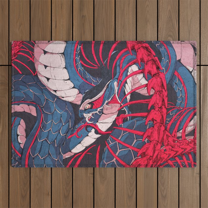 Ouroboros Outdoor Rug Gallery Image 1