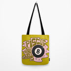 Pisces Magic 8 Ball Tote Bag Gallery Image 2