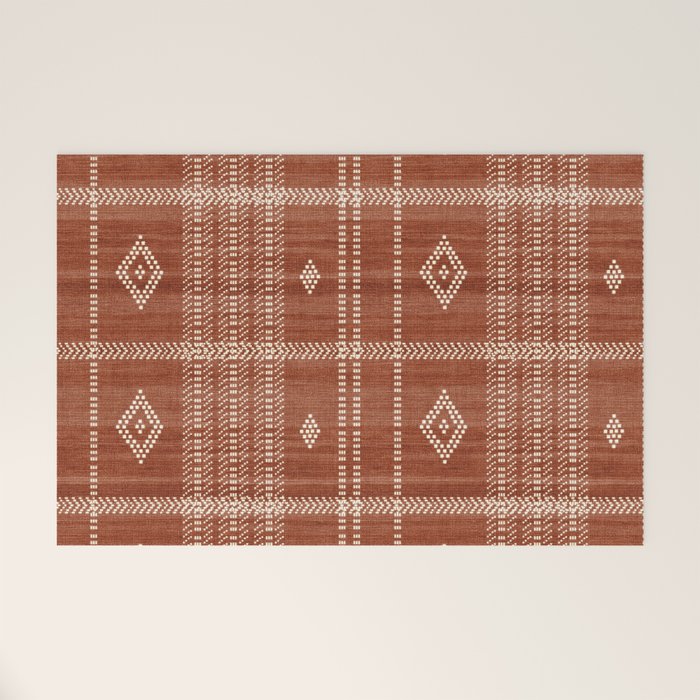 Musa in Rust Welcome Mat Gallery Image 1