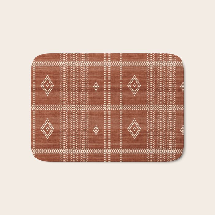 Musa in Rust Bath Mat Gallery Image 1
