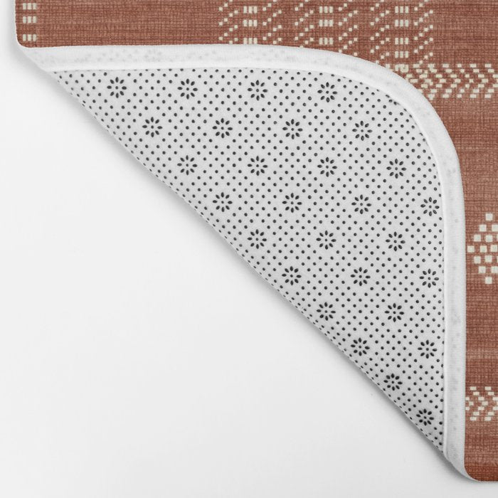 Musa in Rust Bath Mat Gallery Image 2