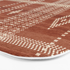 Musa in Rust Bath Mat Gallery Image 3