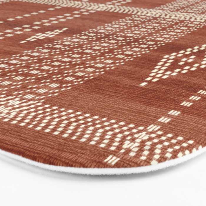 Musa in Rust Bath Mat Gallery Image 3