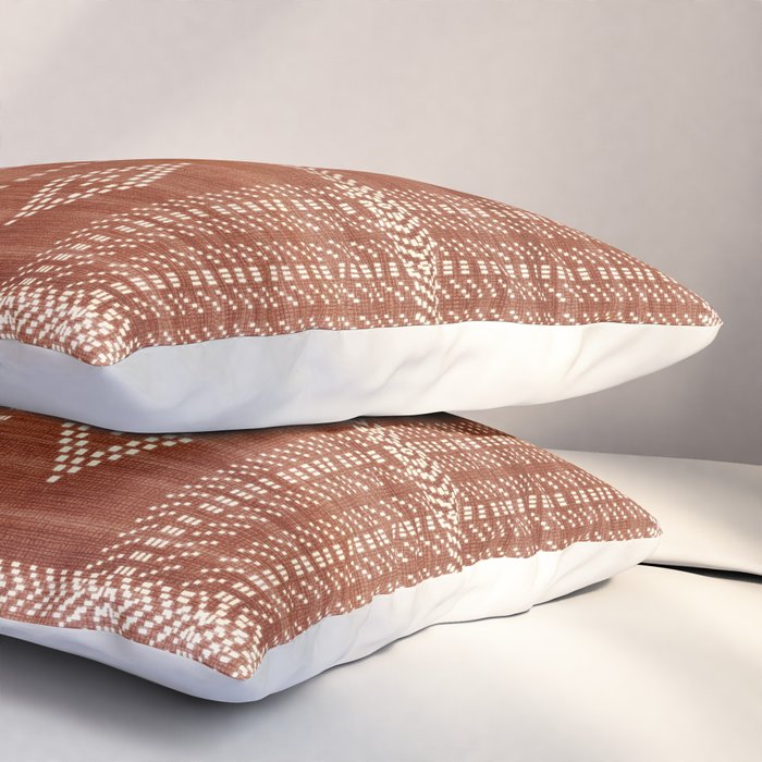 Musa in Rust Pillow Sham Gallery Image 3