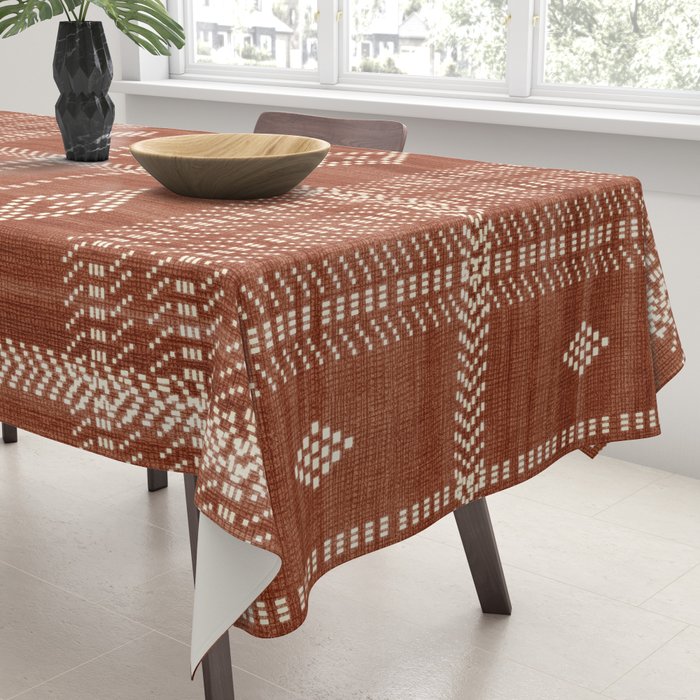 Musa in Rust Tablecloth Gallery Image 3