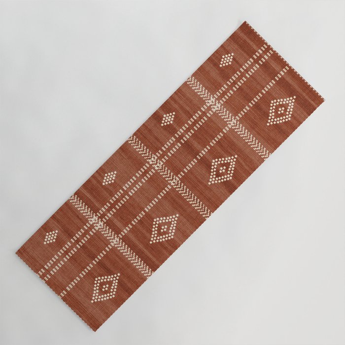 Musa in Rust Yoga Mat Gallery Image 1