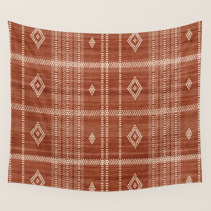 Musa in Rust Wall Tapestry Gallery Image 4