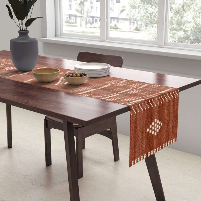 Musa in Rust Table Runner Gallery Image 2