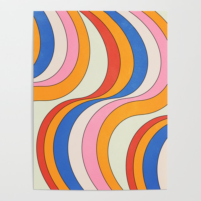 Retro Waves Poster Gallery Image 1