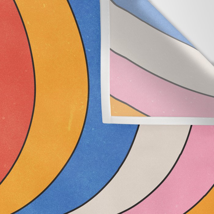 Retro Waves Wall Tapestry Gallery Image 3