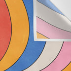 Retro Waves Wall Tapestry Gallery Image 3