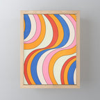 Retro Waves Mini Art Print Gallery Image 1