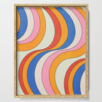 Retro Waves Serving Tray Gallery Image 1
