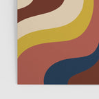 Retro Liquid Swirl 70s Abstract Pattern 4 Poster Gallery Image 3