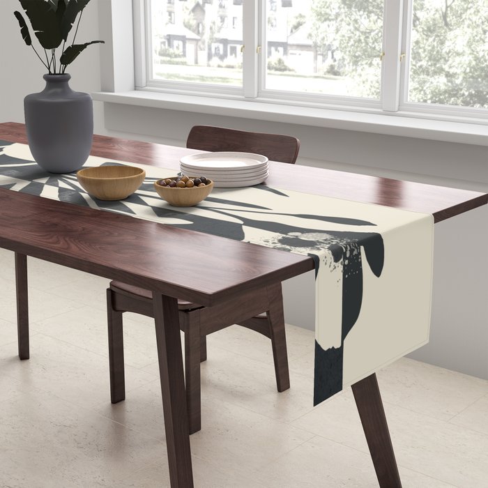 Botanical Contrast 2 Table Runner Gallery Image 2
