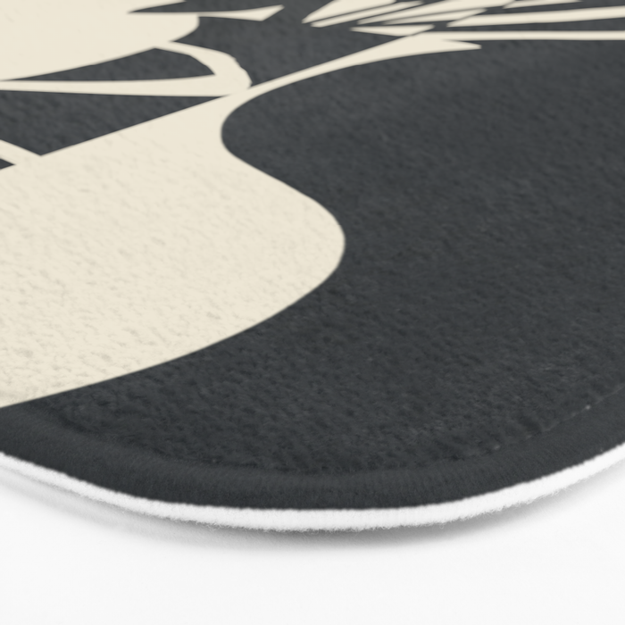 Botanical Contrast 2 Bath Mat Gallery Image 3