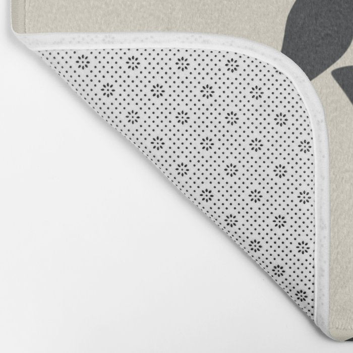 Botanical Contrast 2 Bath Mat Gallery Image 2