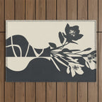 Botanical Contrast 2 Outdoor Rug Gallery Image 1