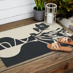 Botanical Contrast 2 Outdoor Rug Gallery Image 2