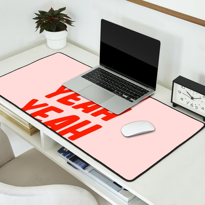 Yeah Yeah Yeah Desk Mat Gallery Image 2