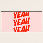 Yeah Yeah Yeah Desk Mat Gallery Image 3