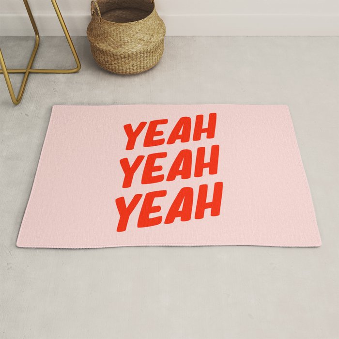 Yeah Yeah Yeah Rug Gallery Image 1