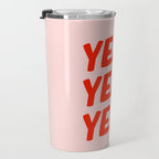 Yeah Yeah Yeah Travel Mug Gallery Image 3