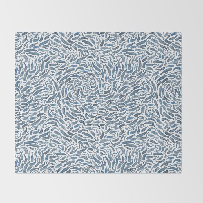 Whale, Sperm Whale Throw Blanket Gallery Image 2