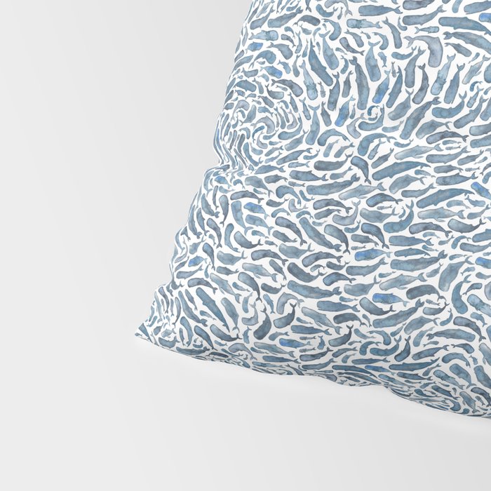 Whale, Sperm Whale Pillow Sham Gallery Image 4
